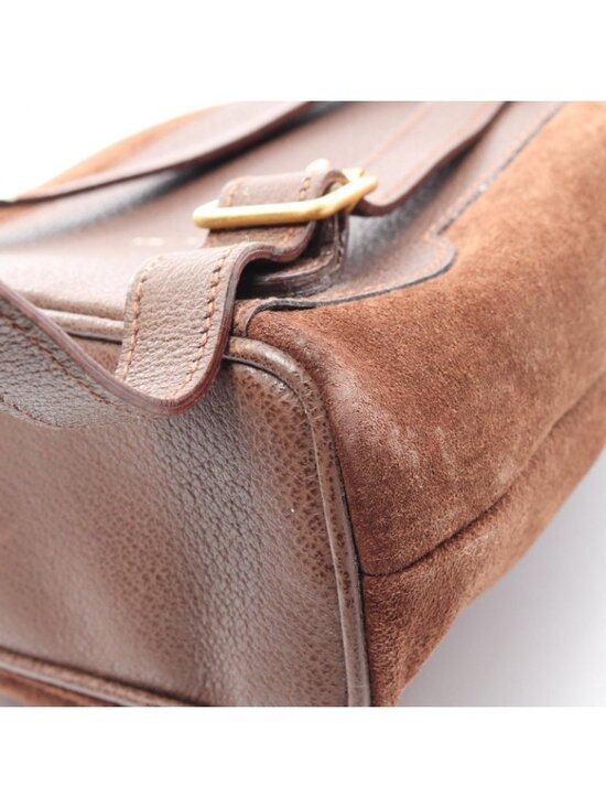 Gucci Backpack Bamboo 003 Brown Suede Leather main image 11